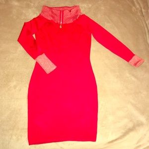 Red Medium Dress (Say What?) NWT